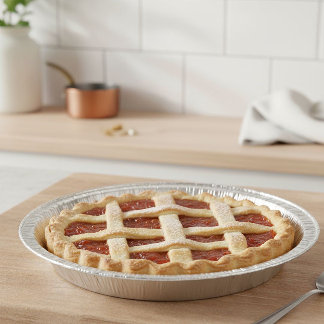 PLATO ALUMINIO DESCARTABLE 17CM *25UNID