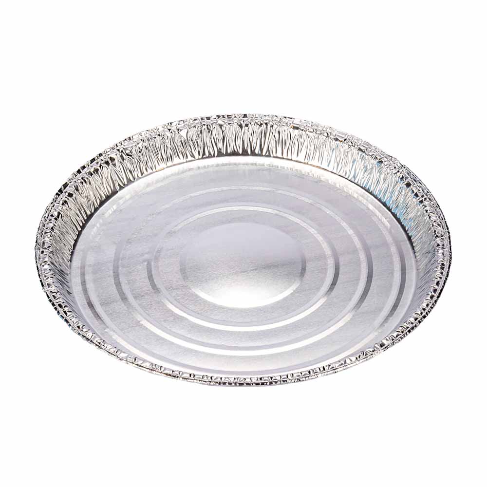 PLATO ALUMINIO DESCARTABLE 23CM *25UNID