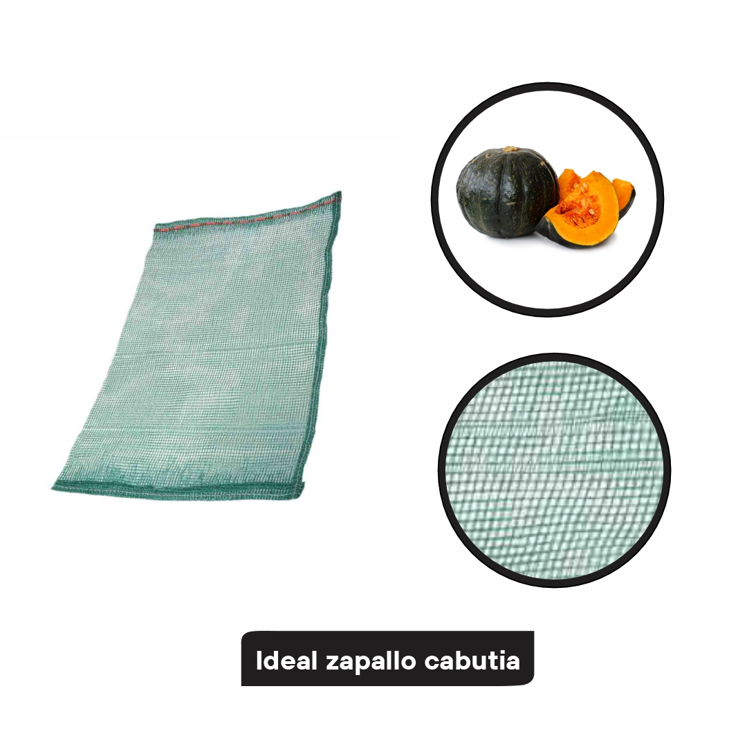 BOLSA AGRO RAFIA VERDE 42*68CM (REJILLA) *UNID