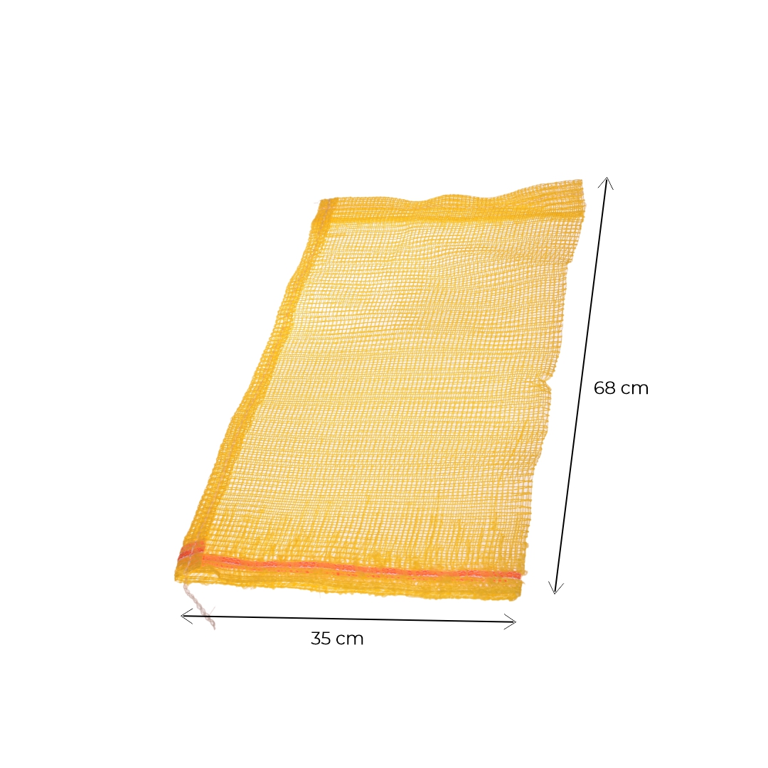 BOLSA AGRO RAFIA AMARILLA 35*68CM (REJILLA) *UNID