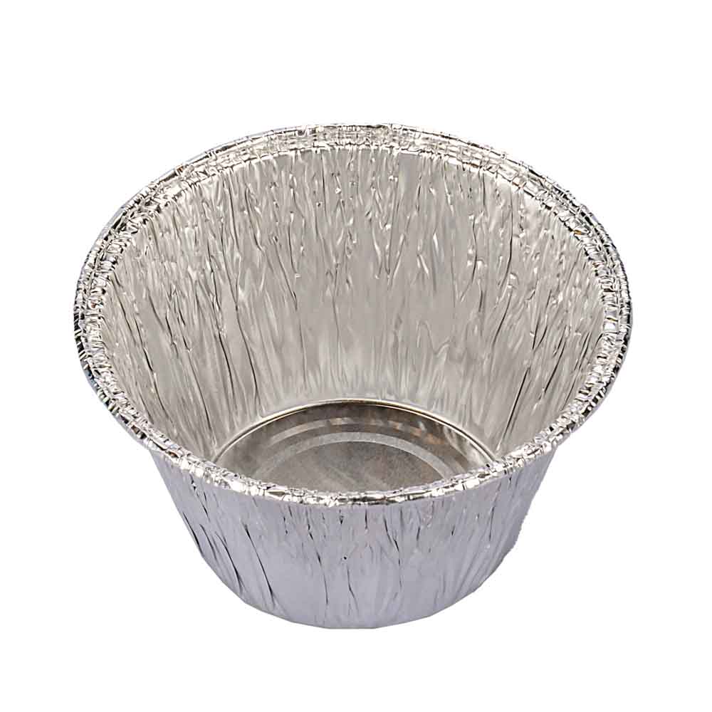 FLANERA ALUMINIO DESCARTABLE.GRANDE V230 (230CC) (9.5CM.DIAM*5.5CM.ALTO) *50UNID