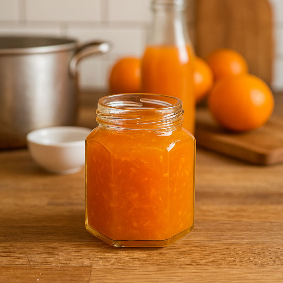 FRASCO VIDRIO CRISTAL.360CC HEXAGONAL (TAPA 70MM) SIN TAPA PACK *20UNID