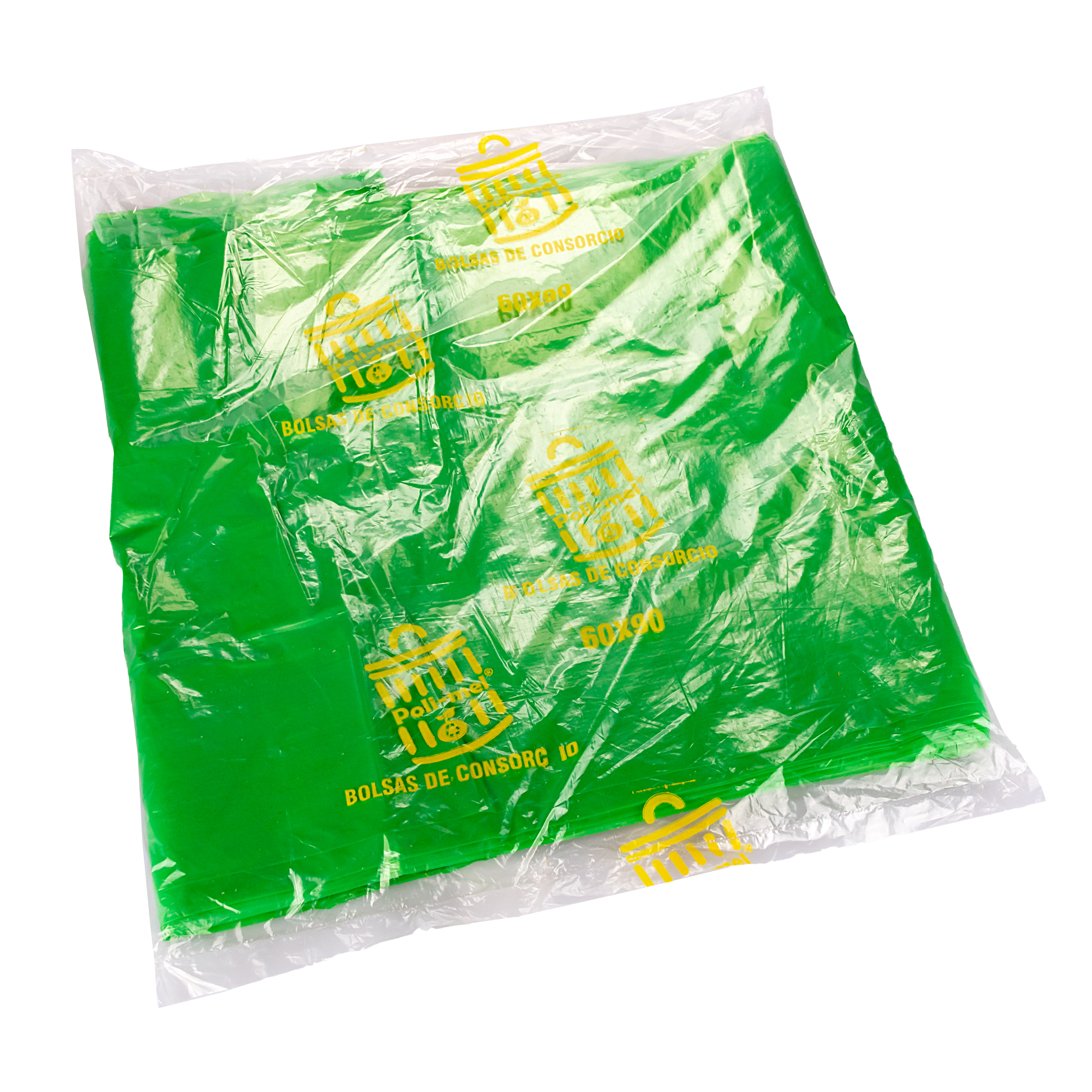 BOLSAS RESIDUO VERDE CANDE (PAQ*50U) 60*90 (35MIC) REFORZADAS *UNID