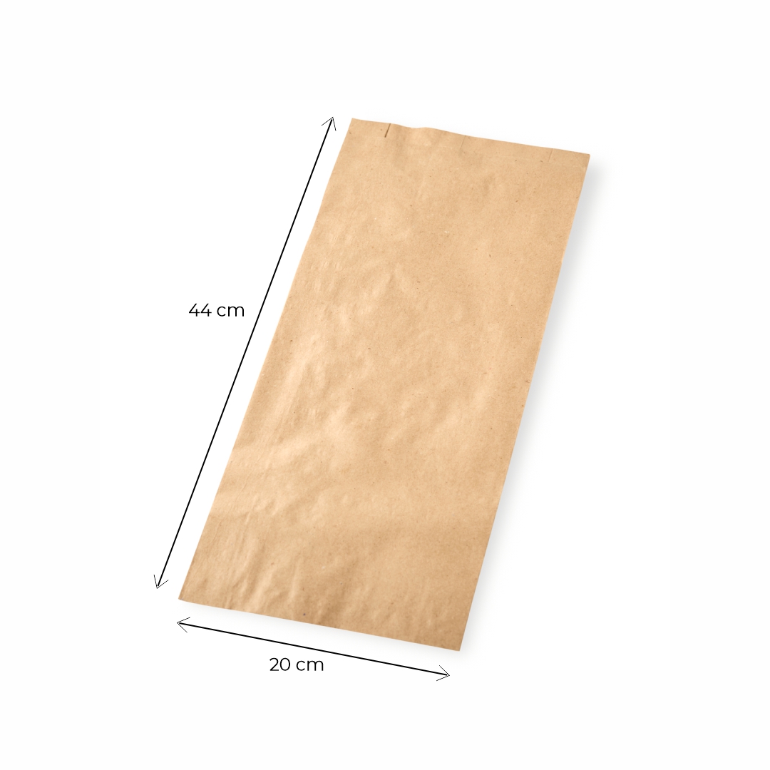 BOLSAS FACTURA PAPEL KRAFT N°9 (20*44CM) *100UNID