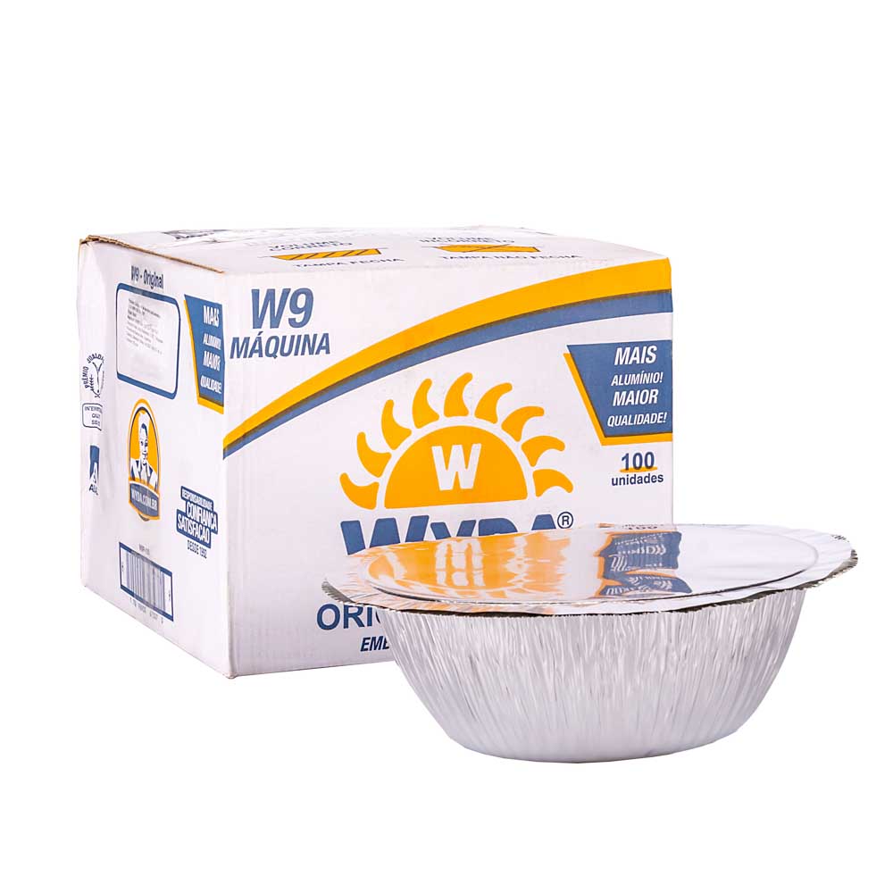 MARMITA ALUMINIO WYDA.1200CC CON TAPA M-9 *100UNID