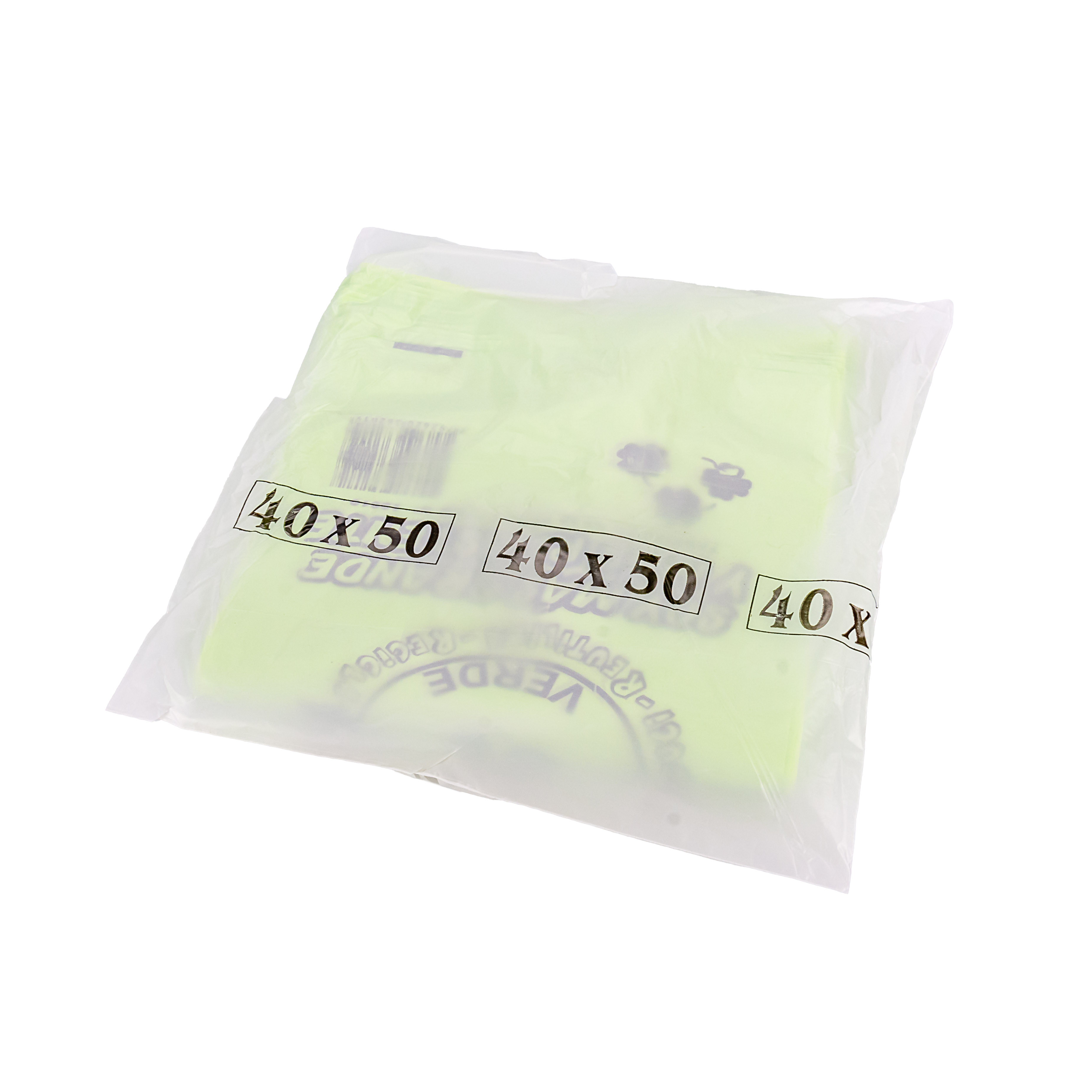 BOLSAS CAMISETA OXO DEGRADABLE VERDE REFORZADA 45*55CM (7000) MAPSA *100UNID(OFERTA)