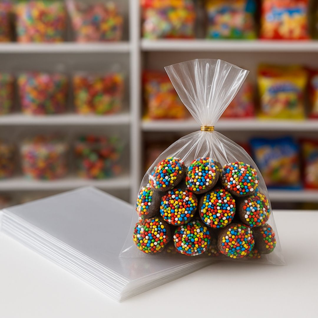 BOLSAS POLIPROPILENO 8*25CM *200UNID