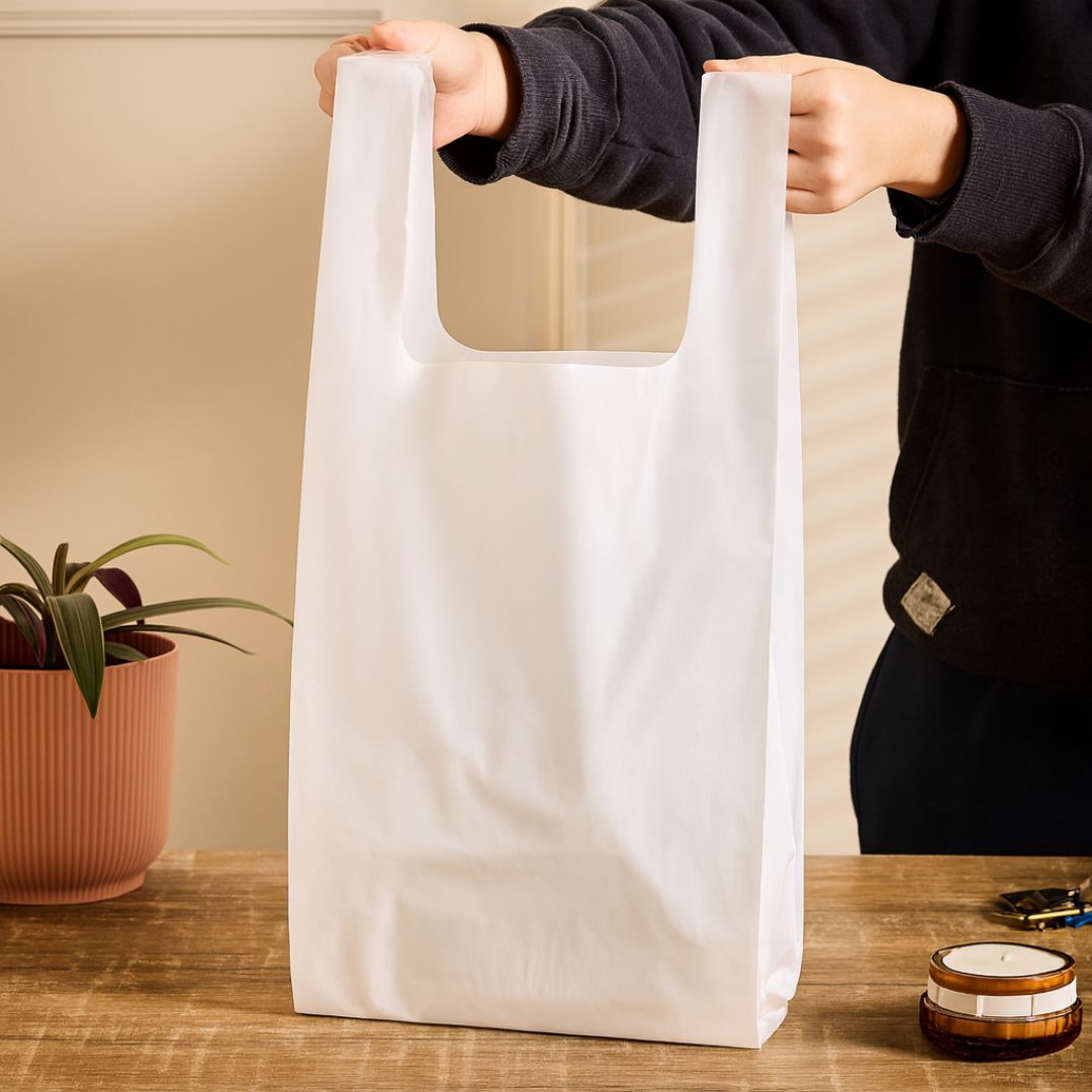 BOLSAS CAMISETA BLANCAS FERNANDEZ SUPER REFORZADA (BD - 30MIC) 40X50 *100UNID