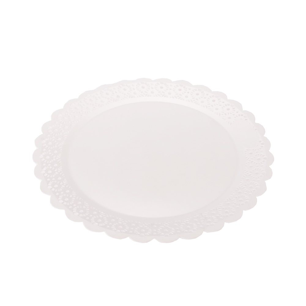 BANDEJA BLONDA PLASTICA REDONDA .30CM *UNID