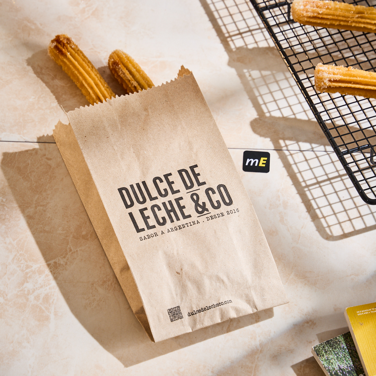 mEP BOLSA PAPEL FACTURAS KRAFT PERSONALIZADA N°3 (10*23CM) X UNIDAD