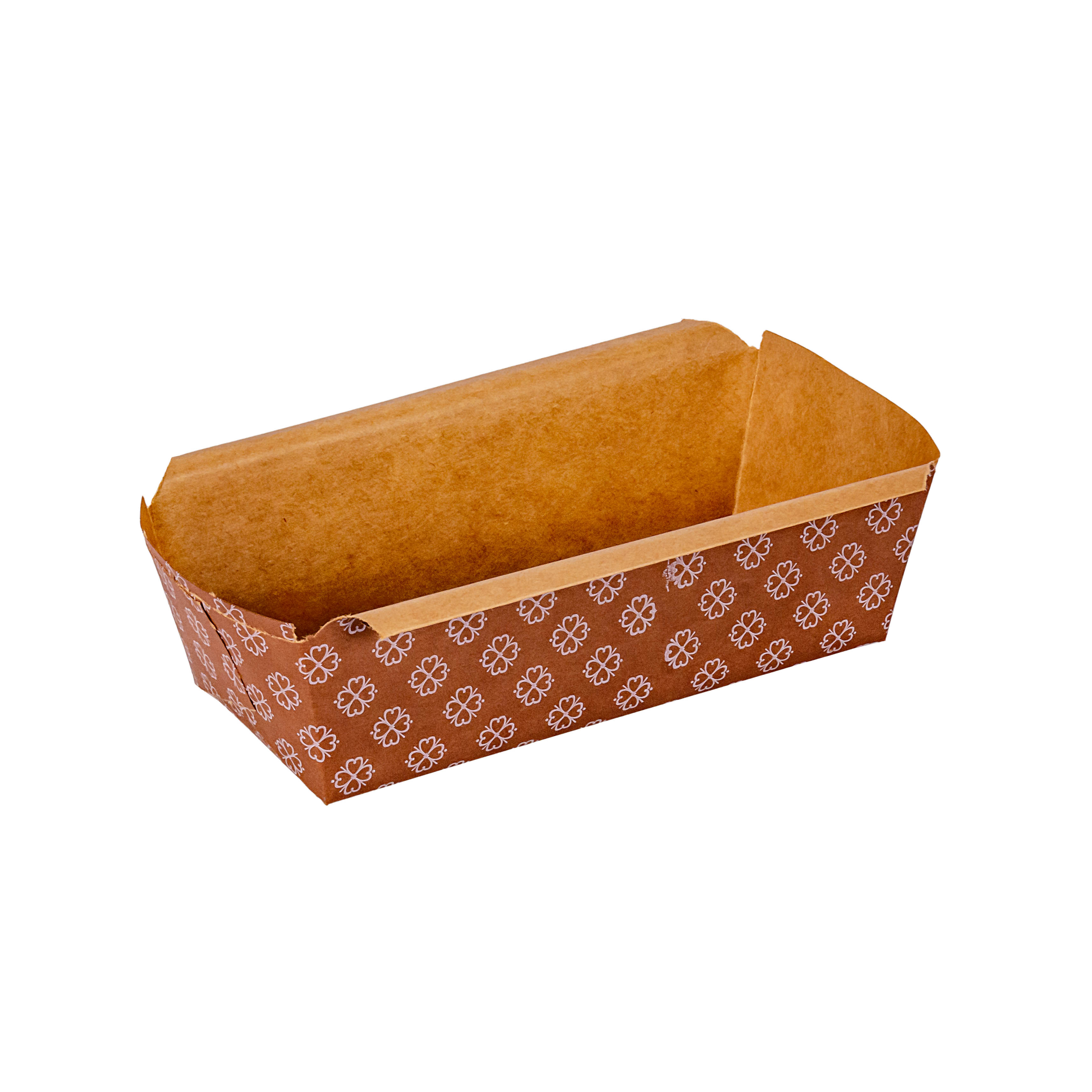 MOLDE BUDIN PAPEL GRANDE 500GRS (8*18*6CM) *100UNID