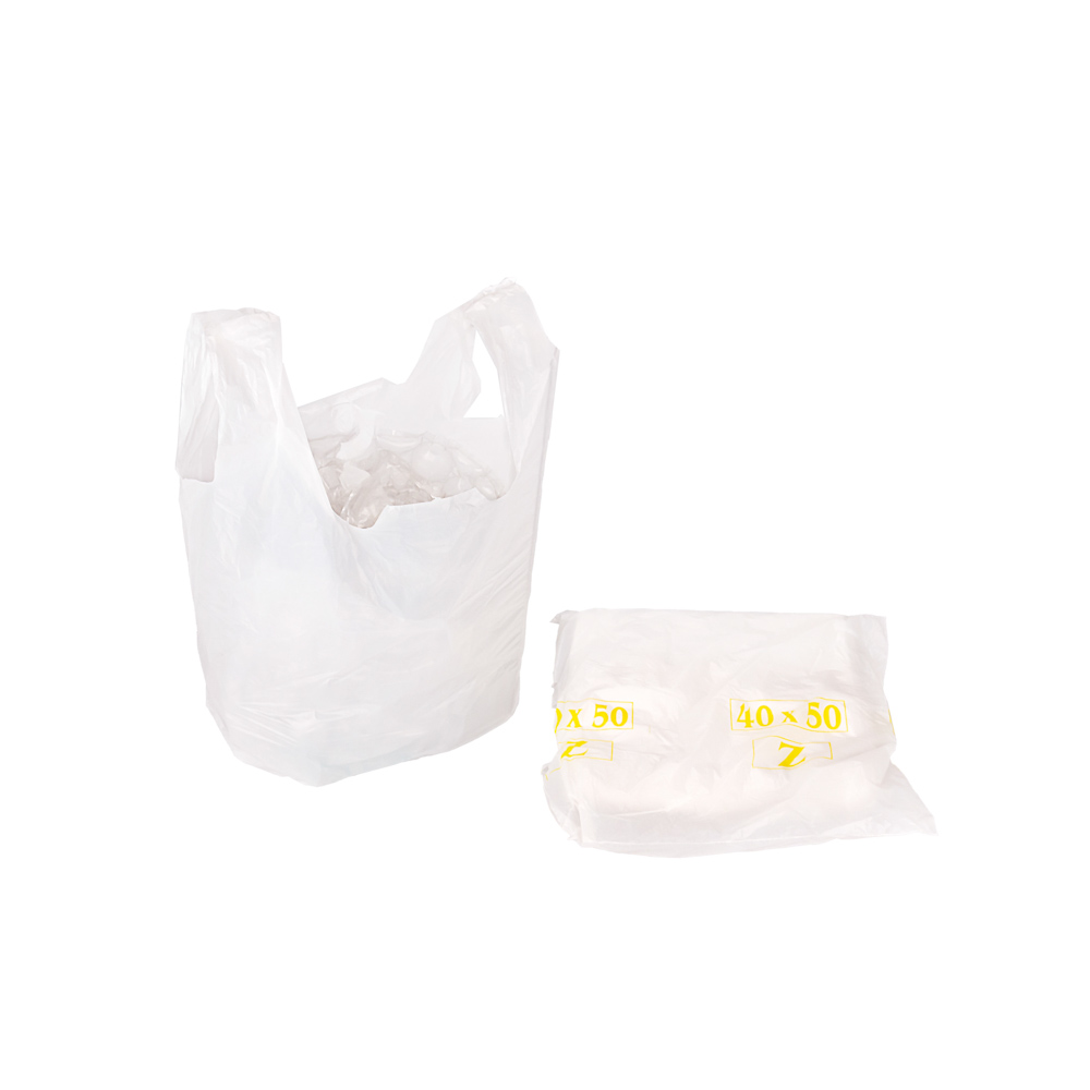 BOLSAS CAMISETA STANDARD BLANCA 40*50CM A/D LIVIANA MAPSA (Z 5200) *80UNID