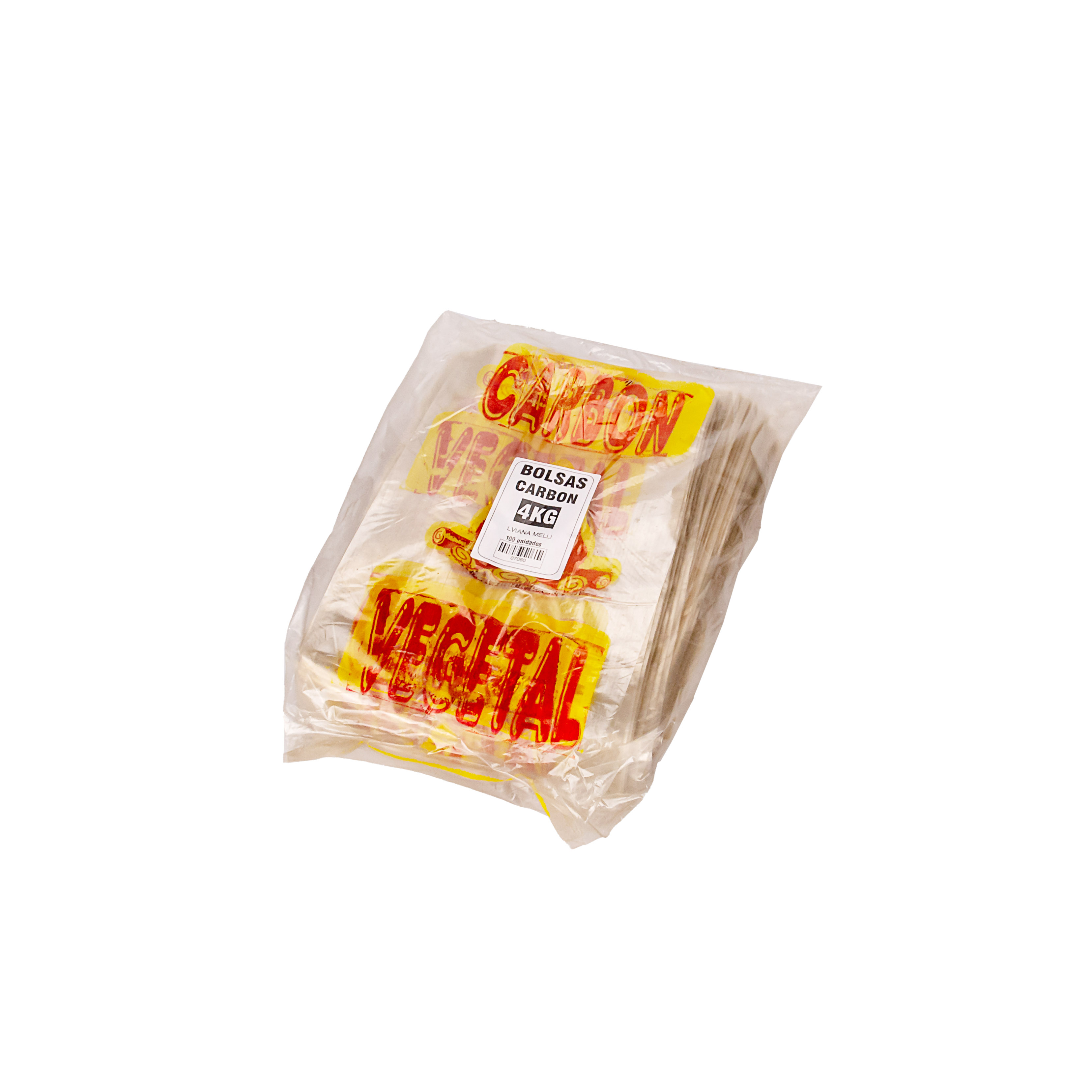 BOLSAS CARBON POLIETILENO 4KG (29*62CM) LIVIANA MELLI *100UNID