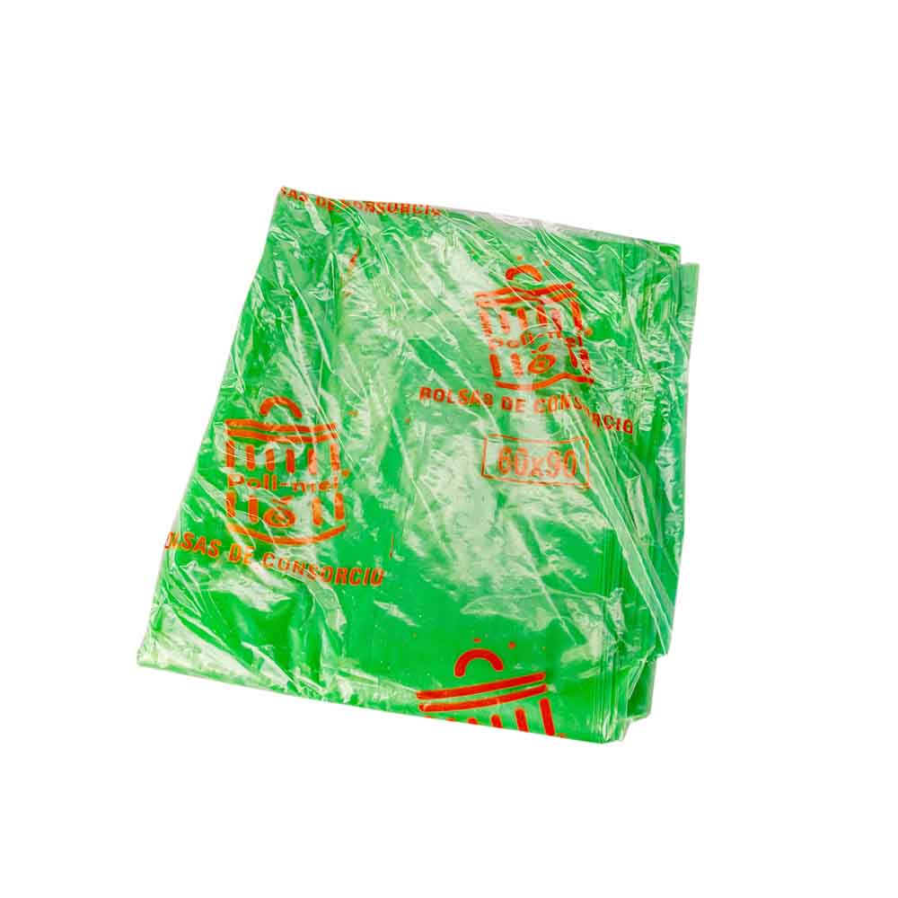 BOLSAS RESIDUO VERDE MELLI (PAQ*10U) 60*90 (30MIC) *UNID