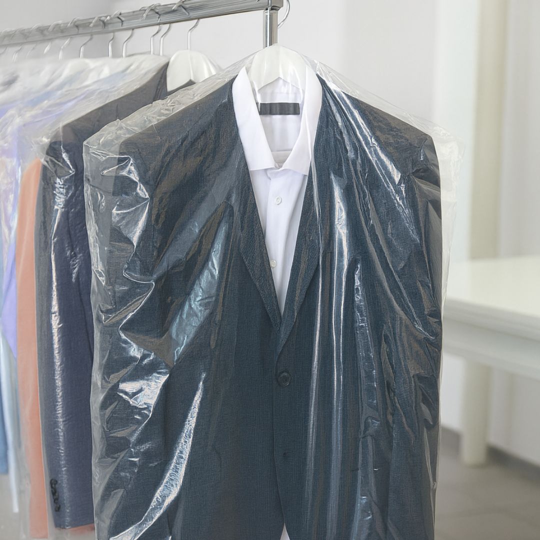 FUNDAS POLIPROPILENO PARA TRAJE.60*120CM (30MIC) *10UNID