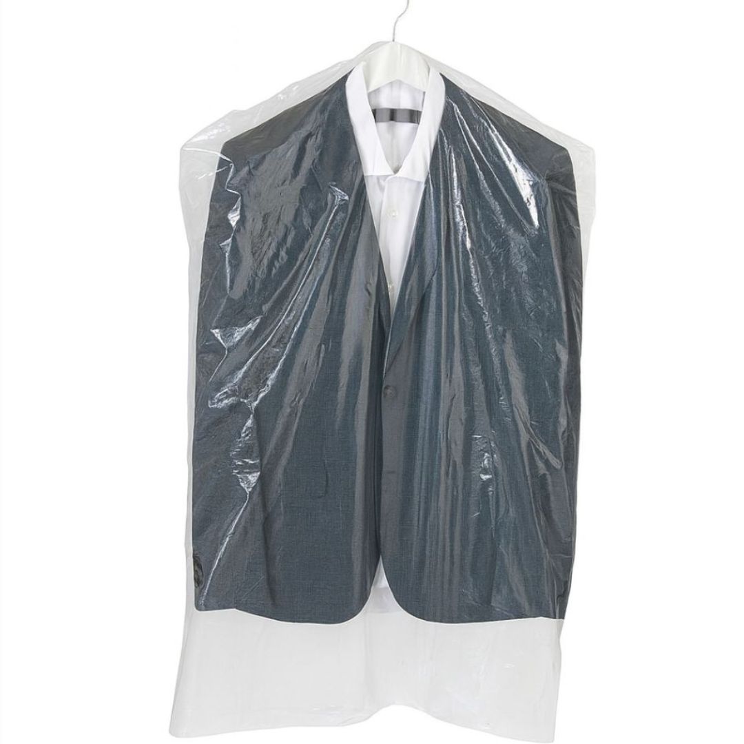 FUNDAS POLIPROPILENO PARA TRAJE.60*120CM (30MIC) *10UNID