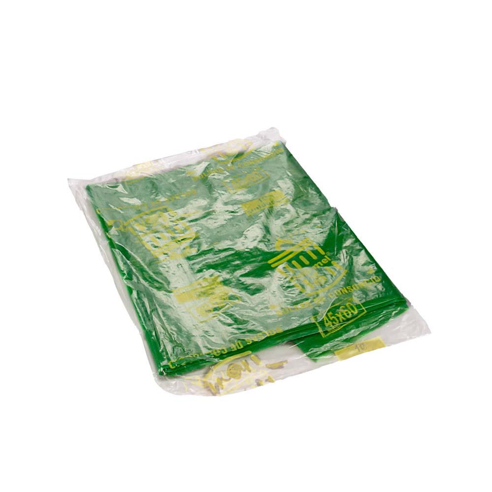 BOLSAS RESIDUO VERDE MELLI (PAQ*10U) 45*60 (20MIC) *UNID
