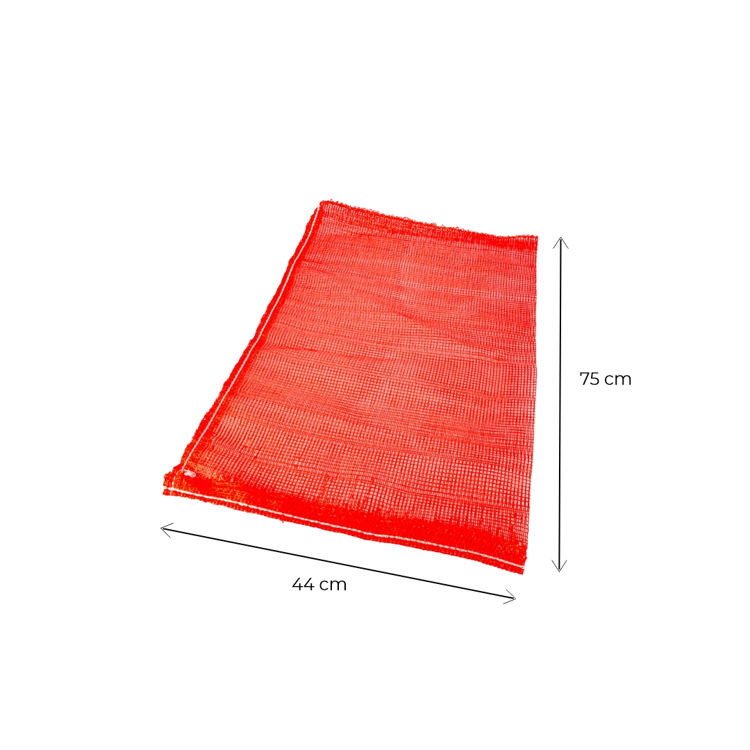 BOLSA AGRO RAFIA ROJA 44*75CM (REJILLA) *UNID