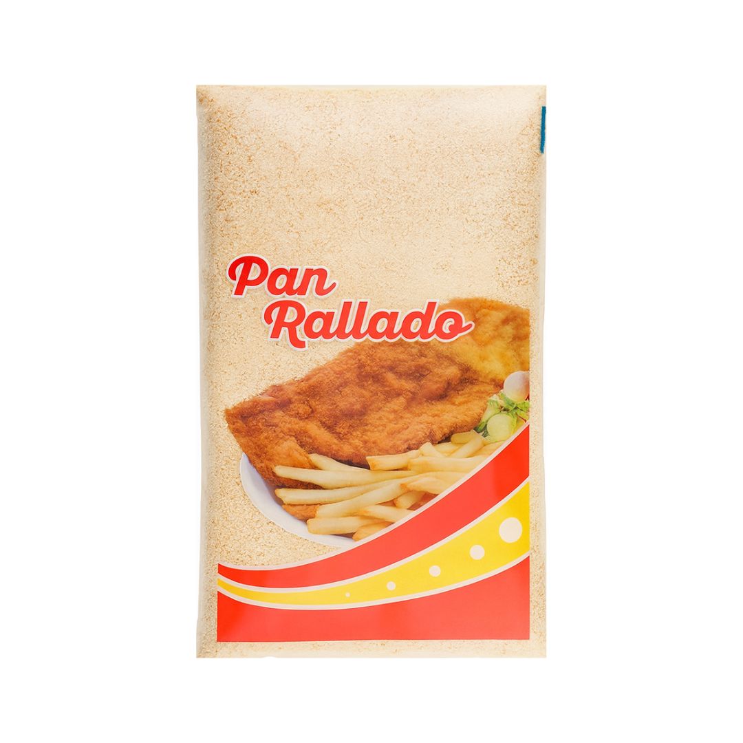 BOLSAS POLIPROPILENO.IMPRESO PAN RALLADO 15*30CM *100UNID