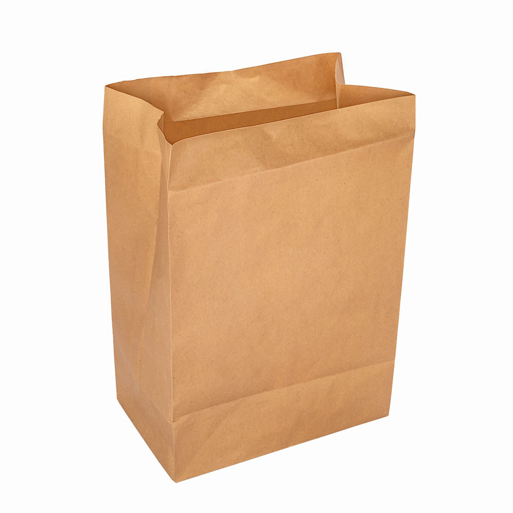 BOLSAS DELIVERY PAPEL KRAFT FONDO CUADRADO Nº5 (20*8.5*30CM) (80GRS) *50UNID