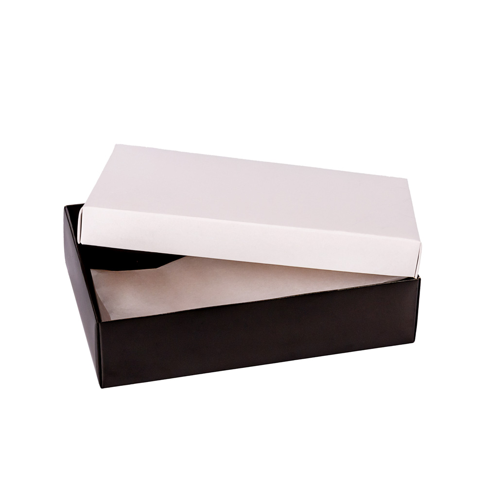 CAJA BOMBONES FINOS CON TAPA BLANCA.1KG (14,5*21*5CM) *UNID