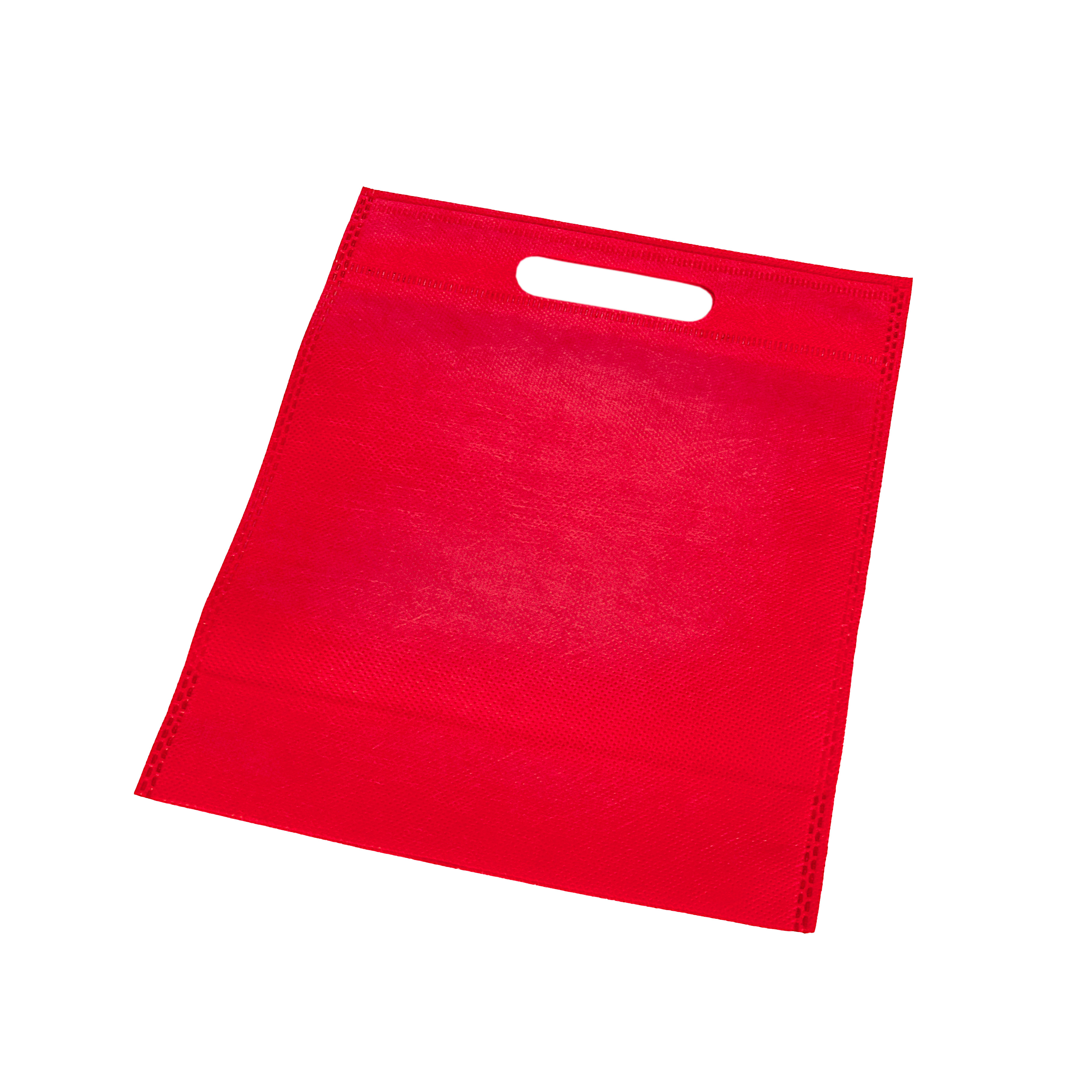 BOLSA FRISELINA RIÑON LISA 22.5*30CM ROJO (1K-17) *20UNID