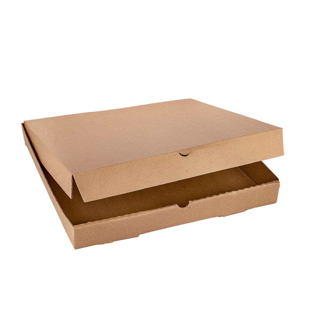 CAJA PIZZA MICRO MARRON/MARRON.SUPER GRANDE (41.5*41.5*5CM) *100UNID