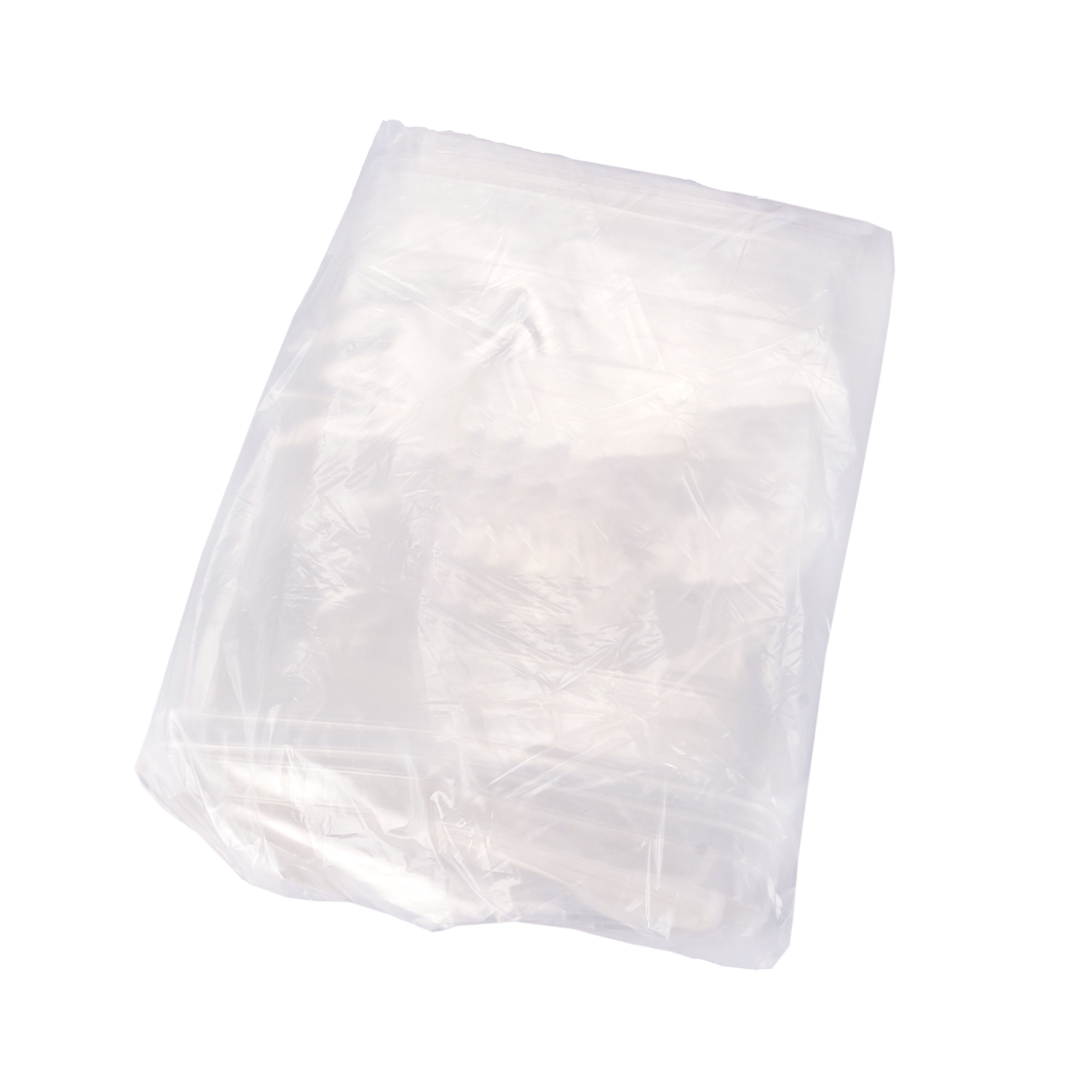 BOLSAS PLASTICAS mE TRASLUCIDAS (65MIC - B/D - C/FUELLE).40X70CM *100UNID