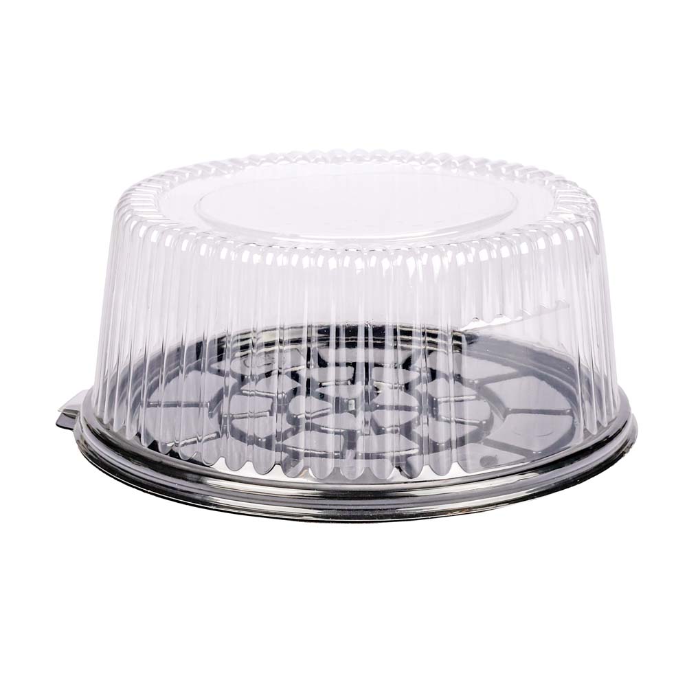 TORTERA REDONDA BOULEVARES PET ALTA (28*12.5CM) (T28APET) *10UNID