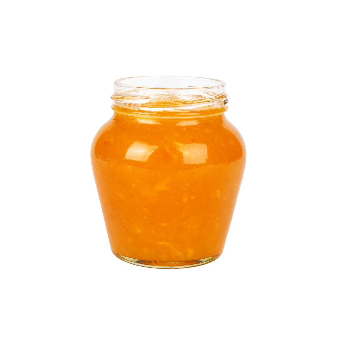 FRASCO VIDRIO CRISTAL.290CC ALMENDRA (TAPA 63MM) SIN TAPA  PACK *20UNID