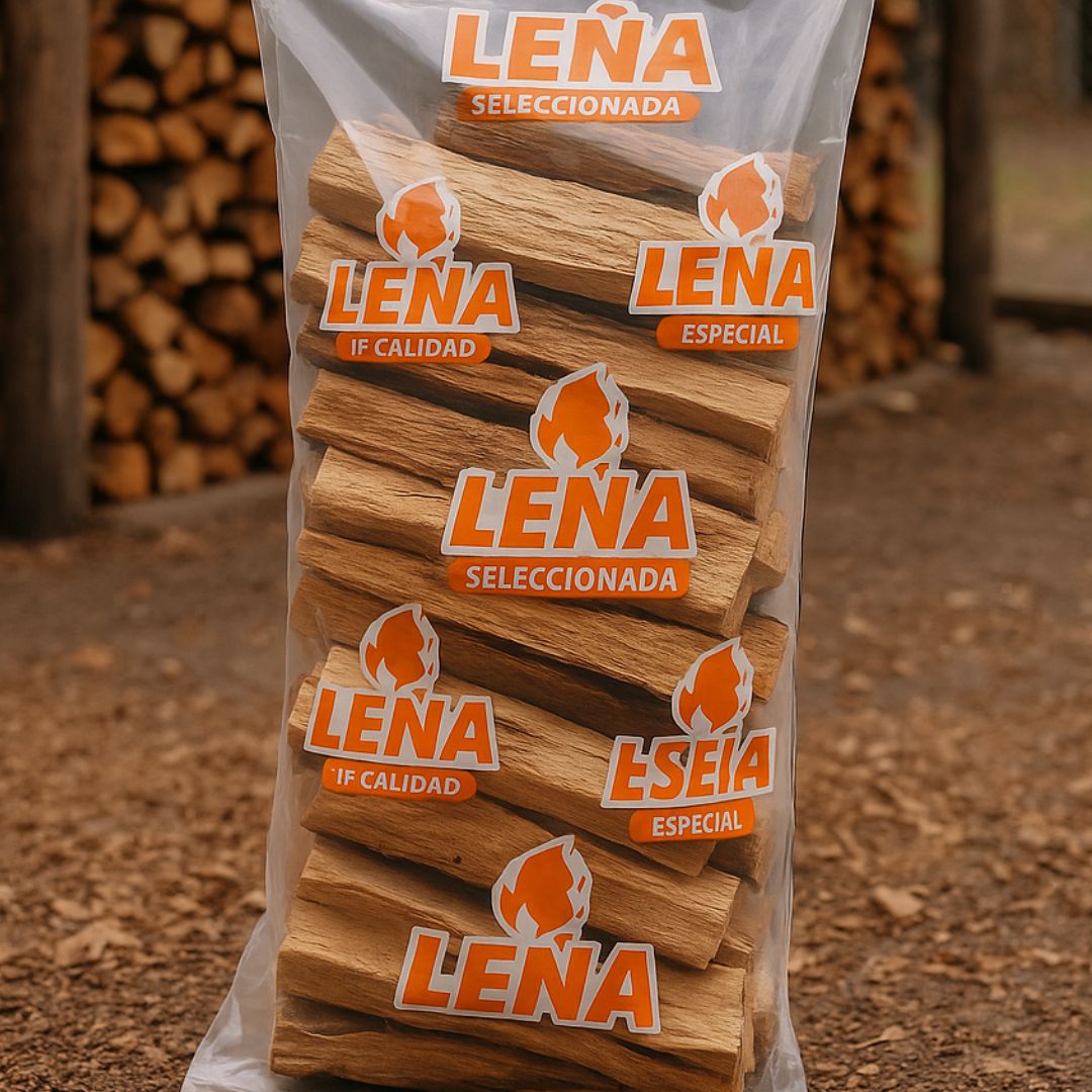 BOLSAS LEÑA FERNANDEZ (PE CRISTAL - 70MIC - 35X65) 7KG *100UNID