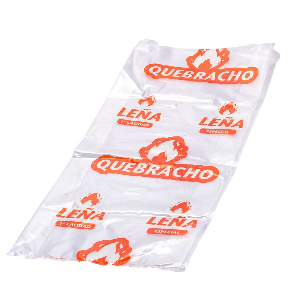 BOLSAS LEÑA FERNANDEZ (PE CRISTAL - 70MIC - 35X65) QUEBRACHO 7KG *100UNID