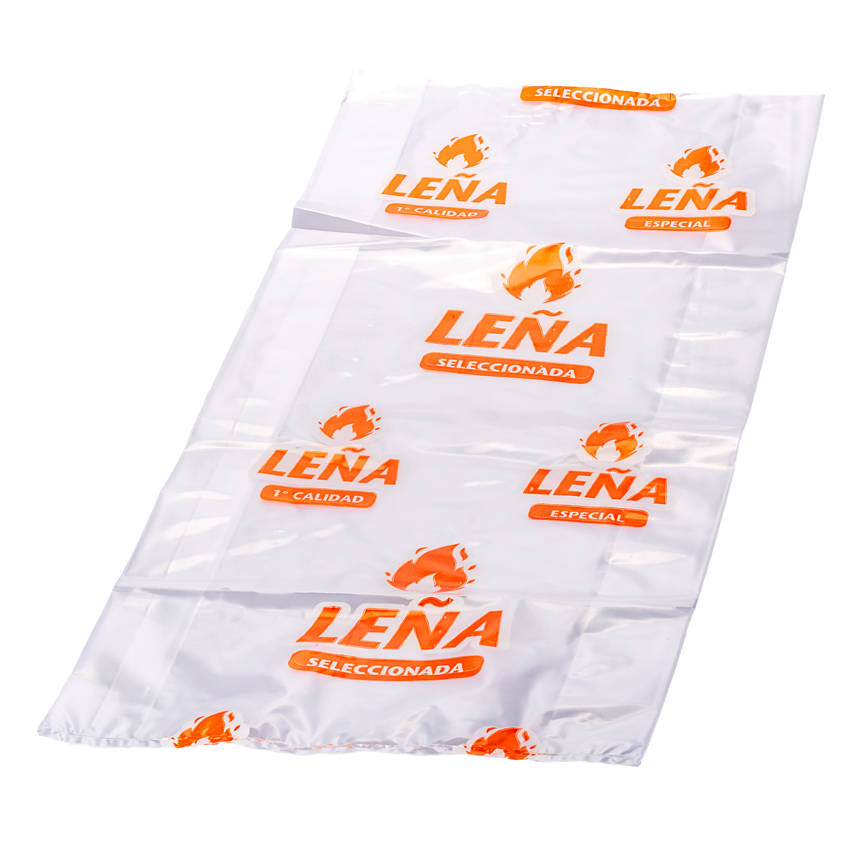 BOLSAS LEÑA FERNANDEZ (PE CRISTAL - 70MIC - 40X70) 10KG *100UNID