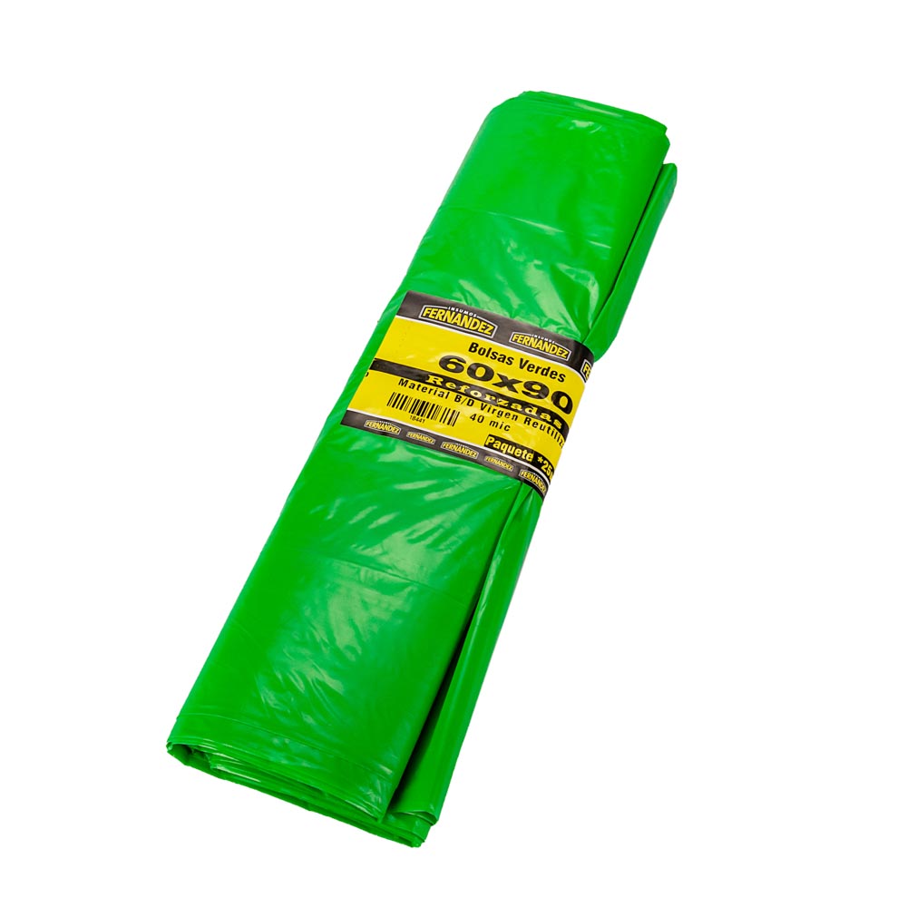 BOLSAS RESIDUO VERDE CANDE (PAQ*10U) 60*90 *UNID
