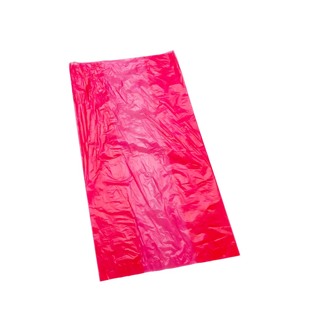 BOLSAS RESIDUO ROJA CANDE (PAQ*50U) 80*100 REFORZADAS (35MIC) *UNID