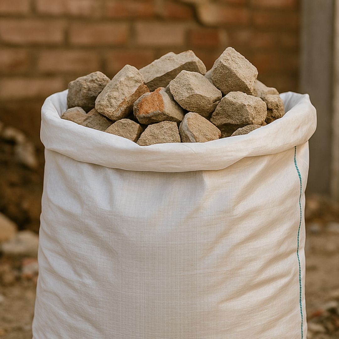 BOLSA RAFIA BLANCA LAMINADA (47*85M) *UNID