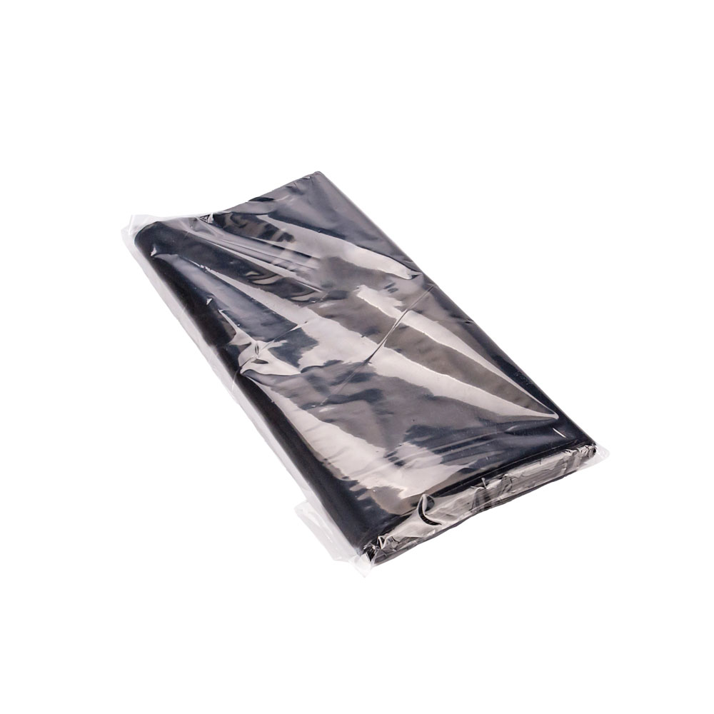 BOLSAS E-COMMERCE ECO 35*45CM NEGRA (60MIC + FAJA SEGURIDAD) *50UNID