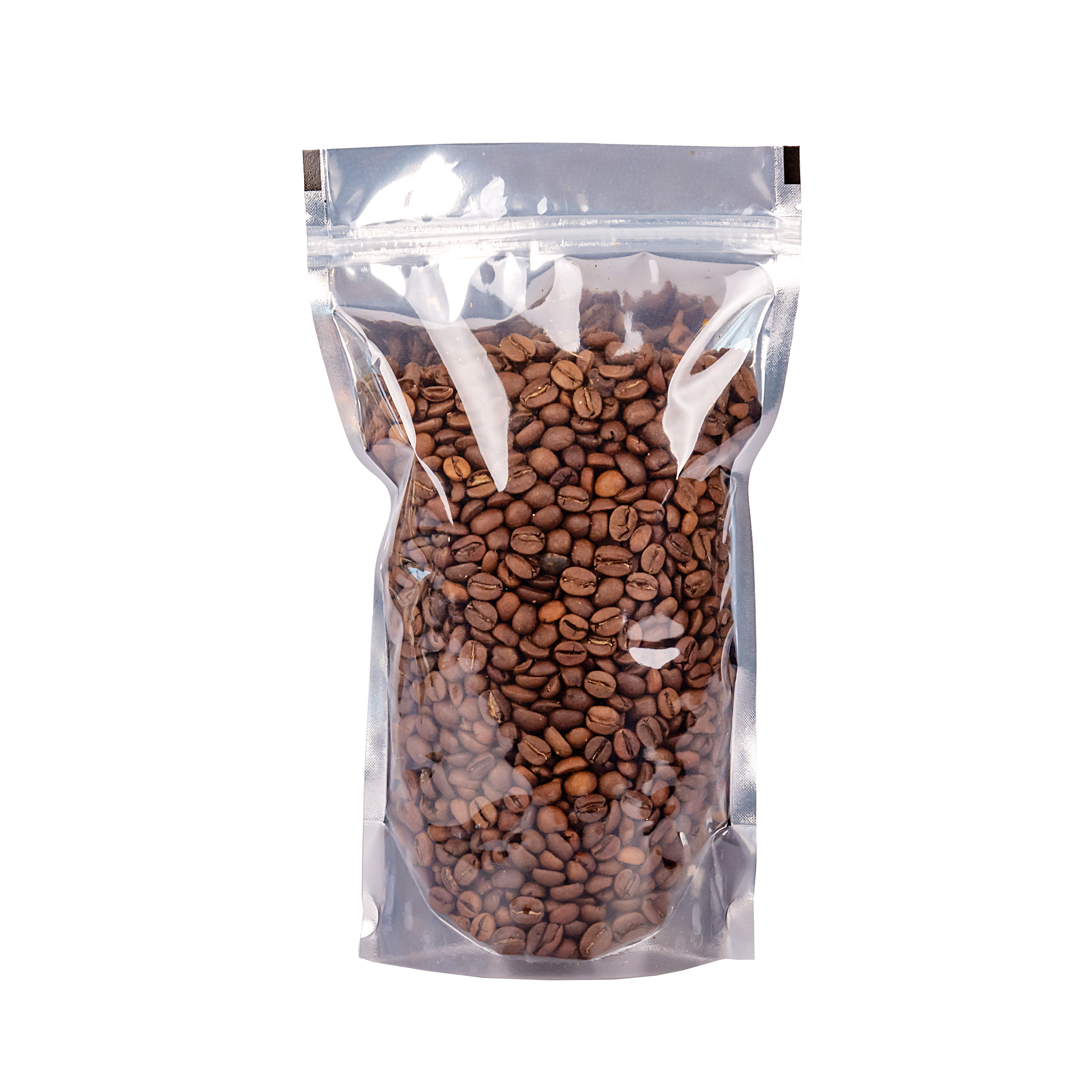 BOLSAS DOYPACK METALIZADAS 750ML C/VENTANA Y ZIPPER 15*25CM (80MIC) *50UNID