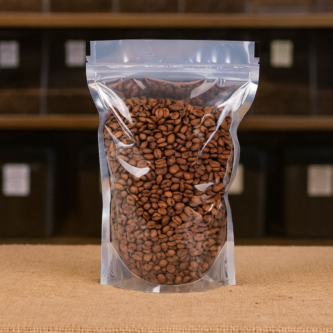 BOLSAS DOYPACK METALIZADAS.1500ML C/VENTANA Y ZIPPER 20*28CM (80MIC) *50UNID