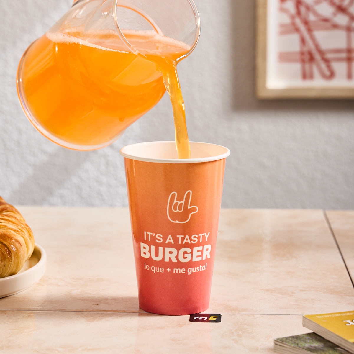 mEP VASO POLIPAPEL SIMPLE PARED PARA FRIO PERSONALIZADO 12OZ FULL COLOR (355CC) X UNIDAD