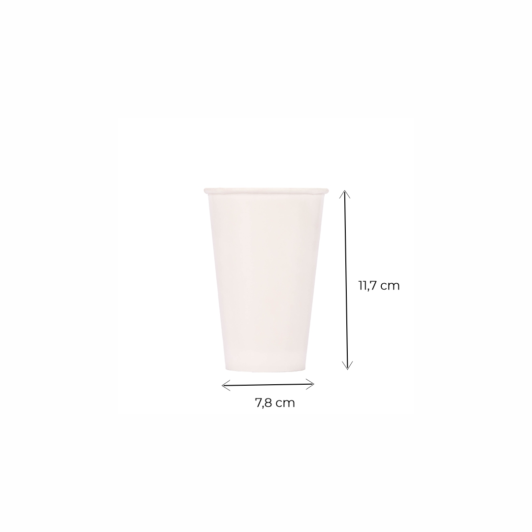 mEP VASO POLIPAPEL SIMPLE PARED PARA FRIO PERSONALIZADO 12OZ FULL COLOR (355CC) X UNIDAD