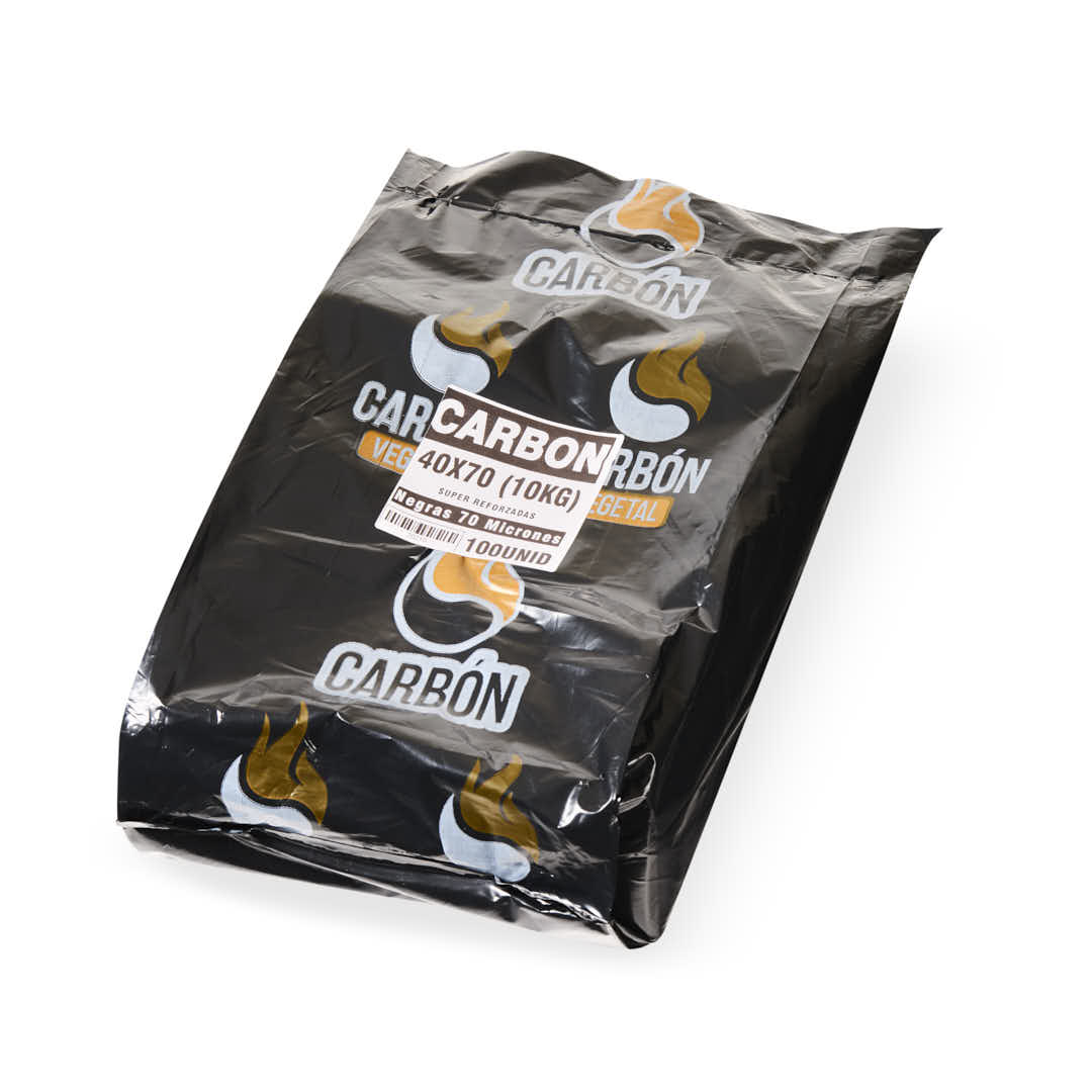 BOLSAS CARBON FERNANDEZ (PE NEGRO - 70MIC - 40X70) 10KG *100UNID