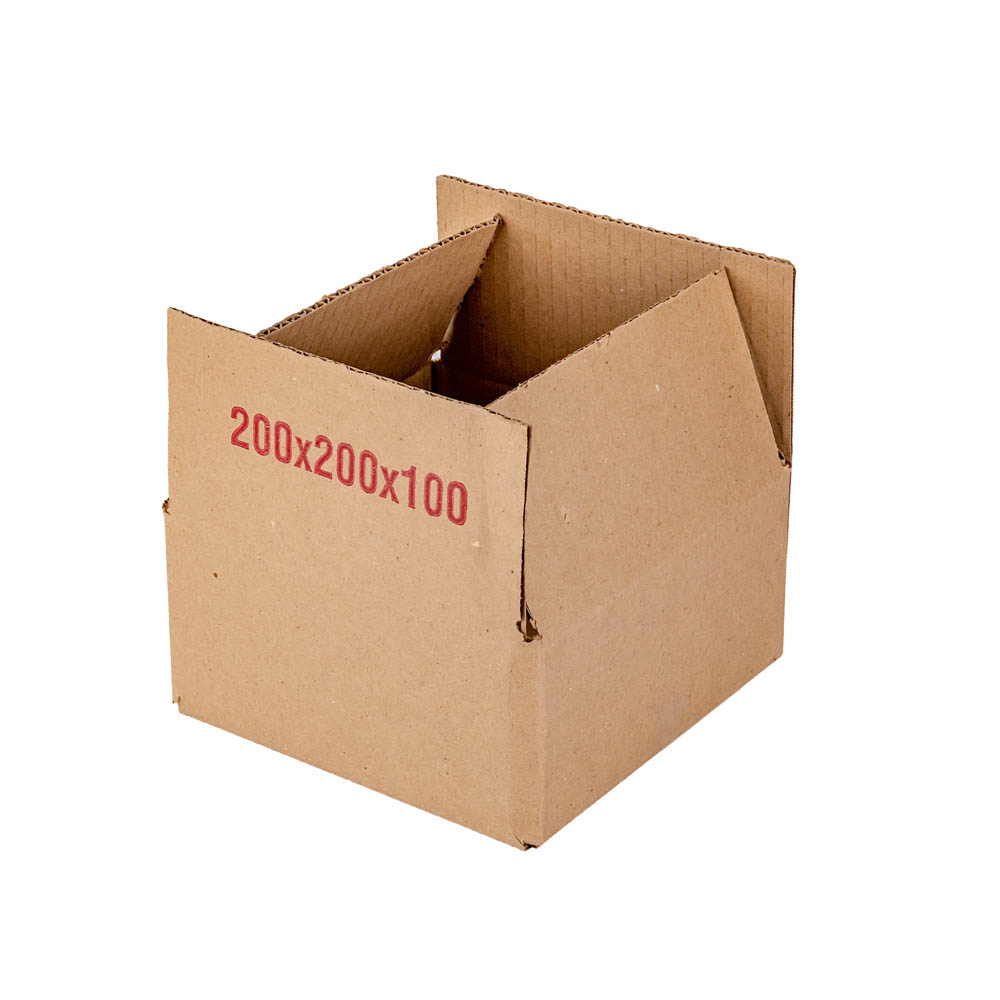 CAJA CARTON CORRUGADO 20*20*10CM (80GRS) *UNID