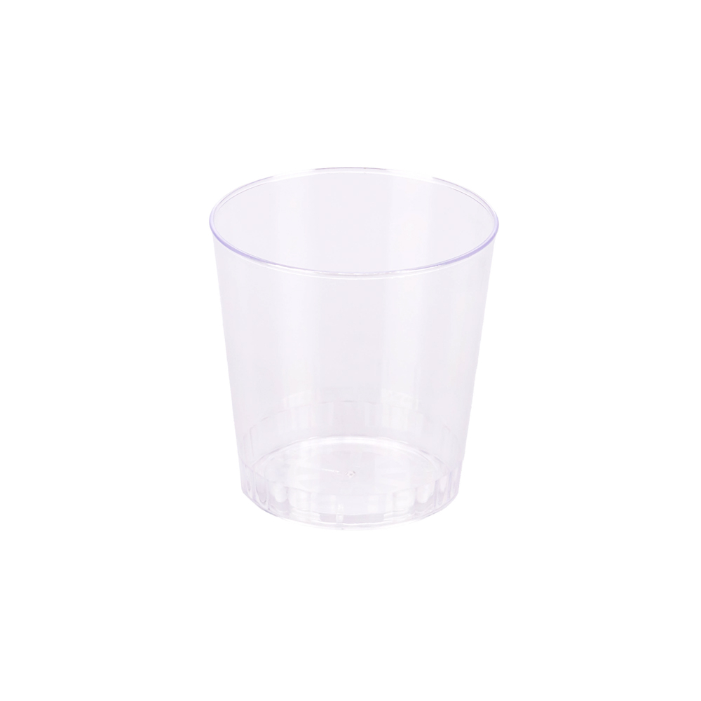 BOYANO VASO RIGIDO.300CC CONICO CRISTAL (8CM DIAM*8.3CM ALTO) *UNID