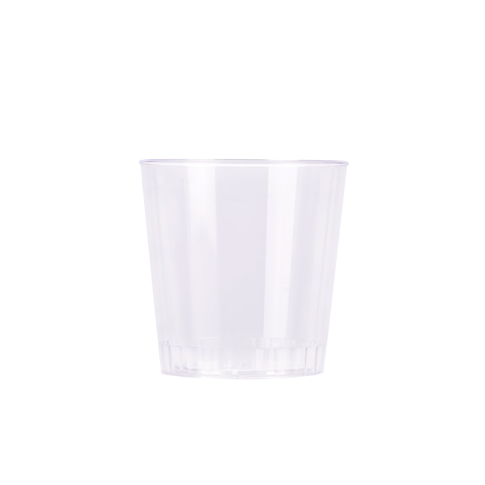 BOYANO VASO RIGIDO.300CC CONICO CRISTAL (8CM DIAM*8.3CM ALTO) *UNID