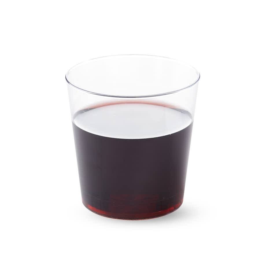 BOYANO VASO RIGIDO.300CC CONICO CRISTAL (8CM DIAM*8.3CM ALTO) *UNID