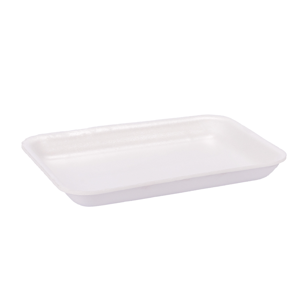 BANDEJA EXPANDIDO BLANCA CELPACK Nº621 (K21-E) (14*19*1.5CM)  *100UNID
