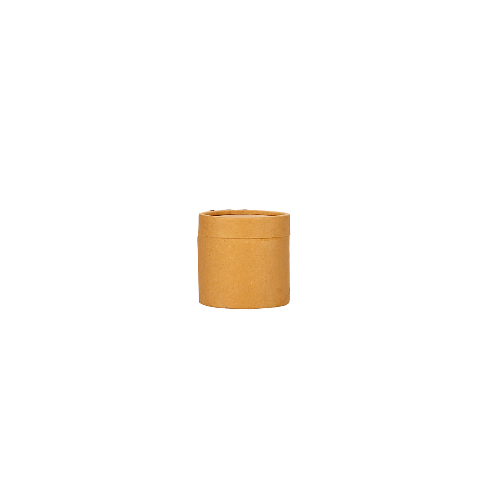ENVASE TUBULAR CARTON Nº2 (11CM DIAM*10CM ALTO) (1KG) KRAFT *UNID