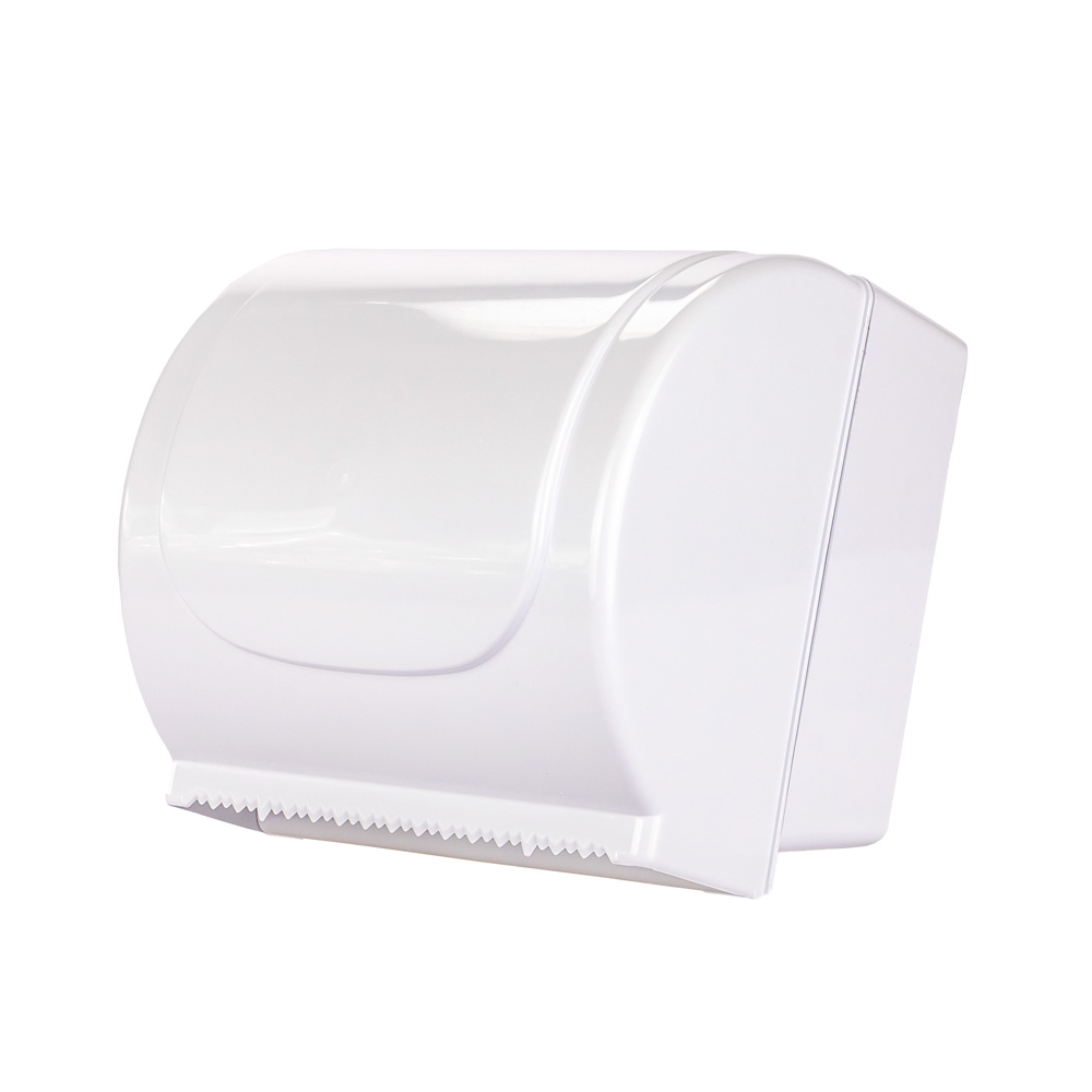 DISPENSER TOALLAS EN ROLLO PLASTICO SIN MECANISMO PARA TOALLA 300MTS *UNID