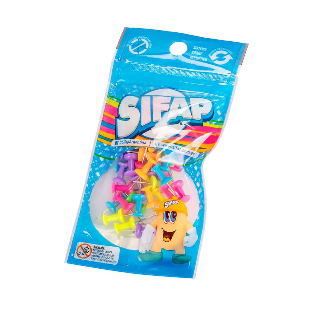 SEÑALADOR SIFAP GALERA BLISTER DOY PACK *50UNID